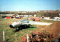 Alte MiG-21 aus Zeiten der Nutzung des Feldlagers als Luftwaffenstützpunkt