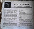 Text in einem Schallplatten-Albums der amerikanischen Marke Vox mit Edith-Piaf-Aufnahmen der frz. Polydor