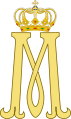 Monograma da rainha Maria da Romênia.