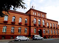 Town Hall in Rzepin, seat of the gmina office