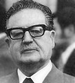 Q440 Salvador Allende in september 1973 geboren op 26 juni 1908