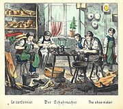 Der Schuhmacher (aus Was willst du werden, um 1880)