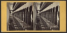 Stereoscopic view of Sing Sing Prison, interior