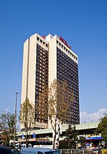 Hotel Rodina, an example of Brutalist architecture