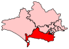 South Dorset est une grande circonscription située dans le sud du comté