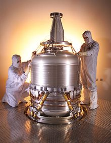 Cryogenic Telescope Assembly (CTA) Spitzer - O CTA em testes.jpg