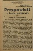 Stefan Grabiński Przypowieść o krecie tunelowym