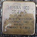 Stolperstein für Herman Nico de Jong