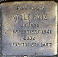 Stolperstein für Sally Katz (Eifelstraße 27)