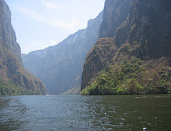 Каньонът на река Грихалва.