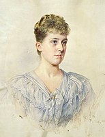 Портрет принцеси Марії Луїзи Шлезвіг-Гольштейнської (1890-ті)