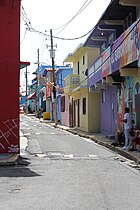 Street in La Perla