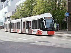 Raitiovaunu Tallinnassa