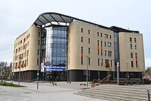 The Allam Medical Building, opened in 2017 UOH Jan23 Allam Medical Building.jpg