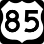 Thumbnail for Special routes of U.S. Route 85