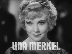 אונה מרקל בסרט "בייבי פייס הארינגטון", 1935