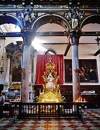 Prozessionsfigur Madonna dei Carmini