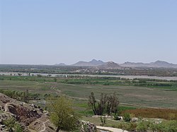 Arghandab Valley, on the outskirt of the city