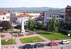 Vlasotince, town centre