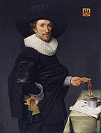 Willem de Langue（画商） (1626) Museum Het Prinsenhof