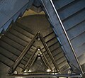 Cage d'escalier de l'université Yale (1951–53).