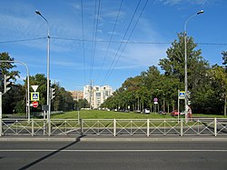 Улица Шелгунова у пересечения с улицей Седова