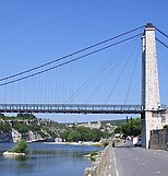 De brug over de Ardèche