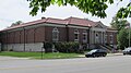 La Porte Carnegie Library, 905 Indiana Ave, part of the Downtown LaPorte Historic District.