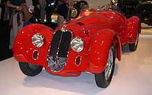 Alfa Romeo 8C von 1938.