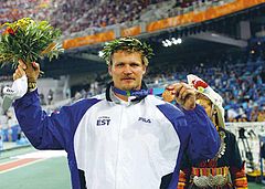 Aleksander Tammert wurde Olympiazwölfter