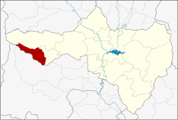 แผนที่จังหวัดนครสวรรค์ เน้นอำเภอแม่เปิน