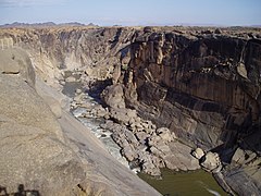 Chutes d'Augrabies près d'Upington.