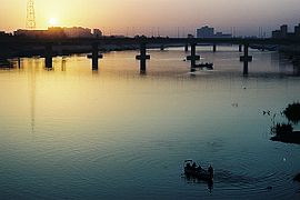 Річка Тигр в Багдаді