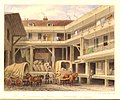 Blossom's Inn, Thomas H. Shepherd, 1850