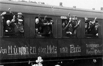 Transportarea recruților germani