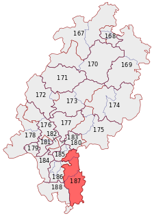 Wahlkreis 187 (2013)