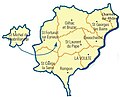 Carte du canton avant 2015.