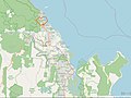 Karte von Clifton Beach in der Region Cairns