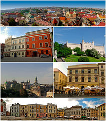 Śródmieście, kamienice w Rynku, Wzgórze Zamkowe, Stare Miasto, Kamienica Klonowica, plac Po Farze.