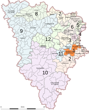 Carte de la circonscription