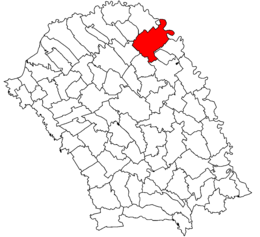 Coțușca – Mappa