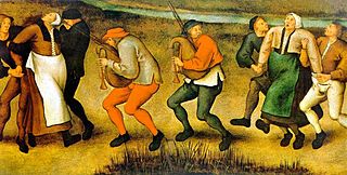 Dancing Mania - Veitstanz von Molenbeek - Pieter Brueghel der Jüngere - Public domain - via Wikimedia Commons