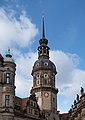 Dresde, la torre del castillo (Schloss Dresden)