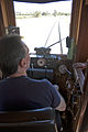 Driver's cab of CPH 24 on the Main Southern railway line