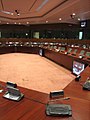 A European Council room.