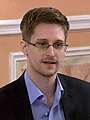 Edward Snowden, stellte Informationen über Big Brother bereit, auf der Flucht vor den Behörden der USA