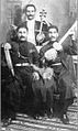 The ensemble of Meshedi Mehrali Farzeliyev consisting of muğam trio, Ganja, 1911.[34]