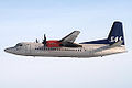 Fokker 50 sloužil u Scandinavian Airlines