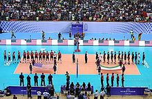 Fourth match between Iran and the US during the 2015 FIVB Volleyball World League Fourth match between Iran and The United States national volleyball teams in 2015 FIVB Volleyball World League (7).jpg