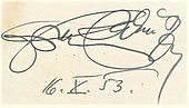 signature de Franz Salmhofer